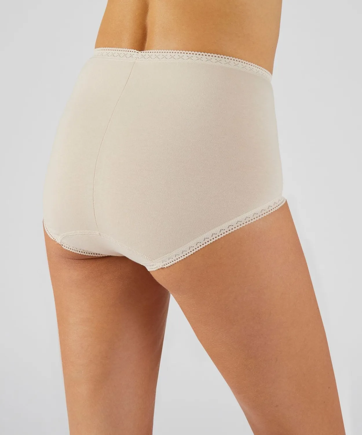 Culotte maxi, en coton strech