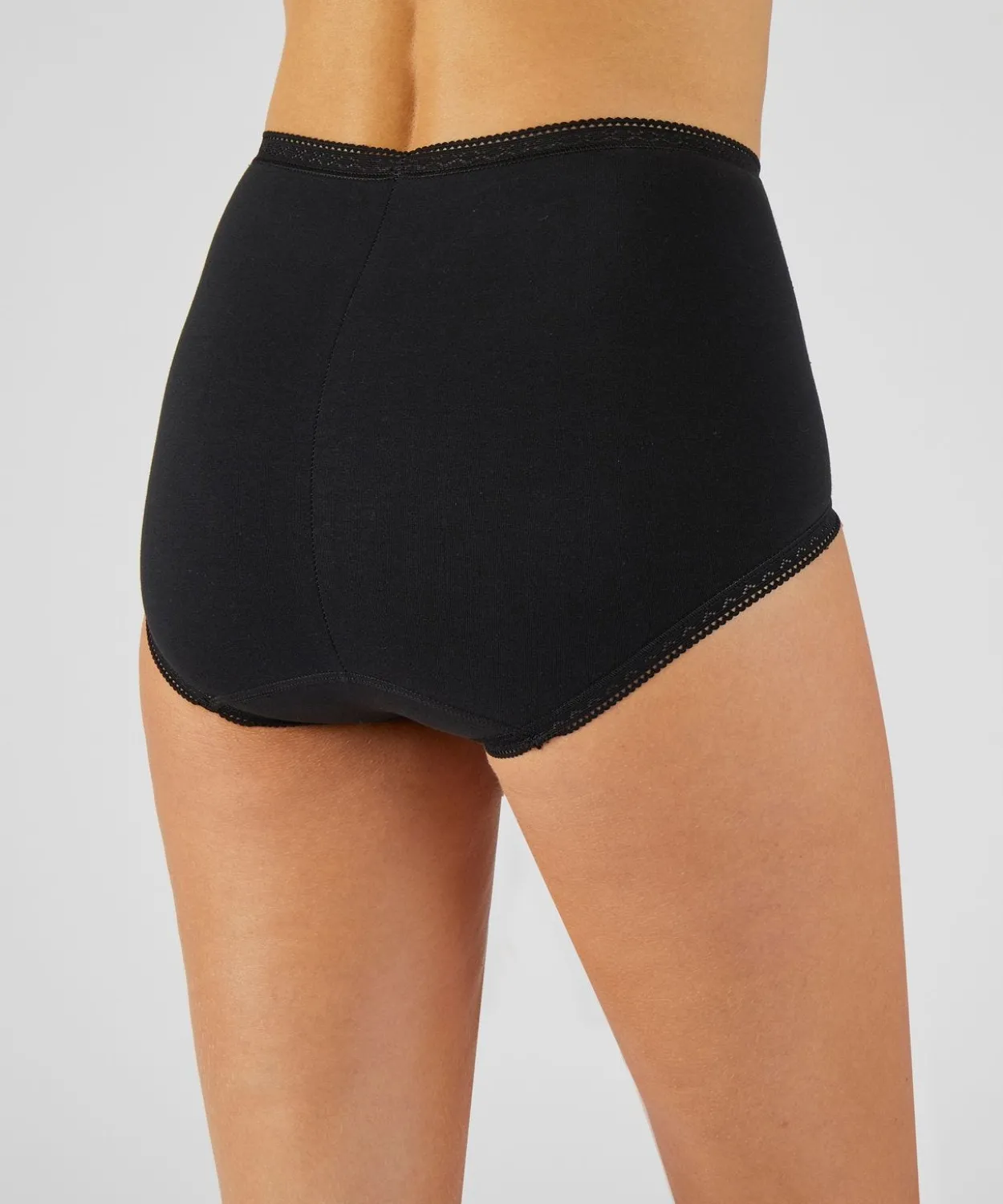 Culotte maxi, en coton strech