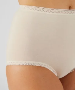 Culotte maxi, en coton strech