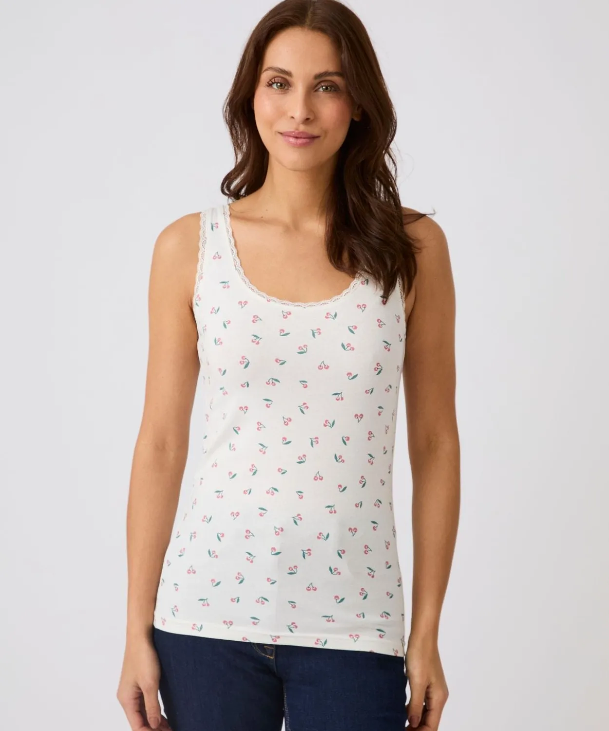 Débardeur Essential maille jersey extensible