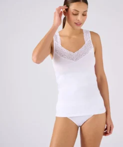 Débardeur maille pur coton peigné