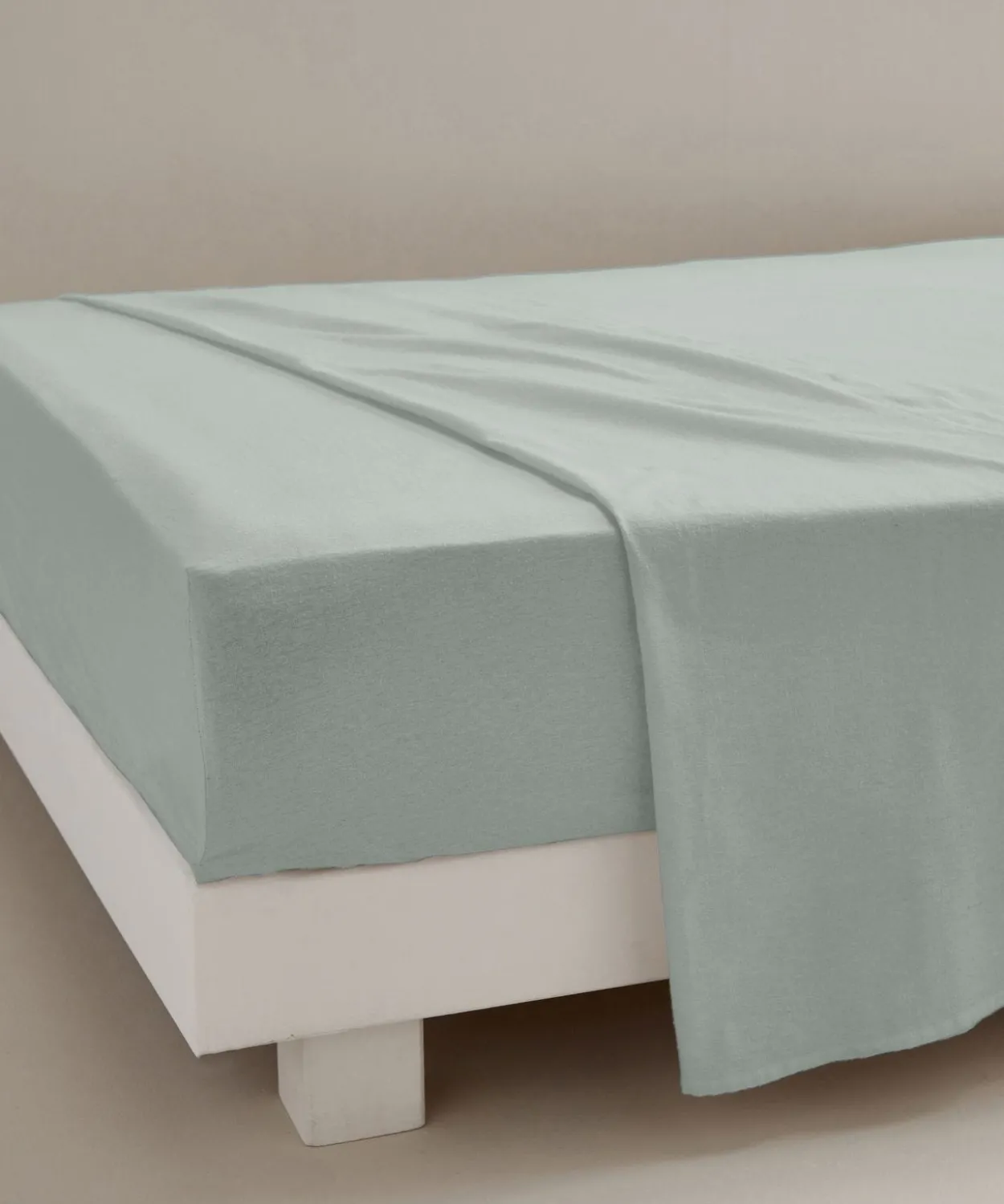 Drap-housse flanelle pur coton