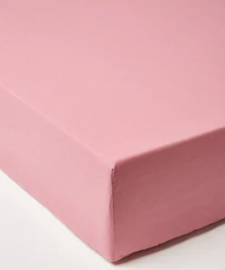 Drap-housse polyester coton