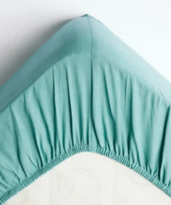 Drap-housse polyester coton