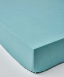 Drap-housse polyester coton