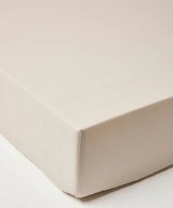 Drap-housse polyester coton