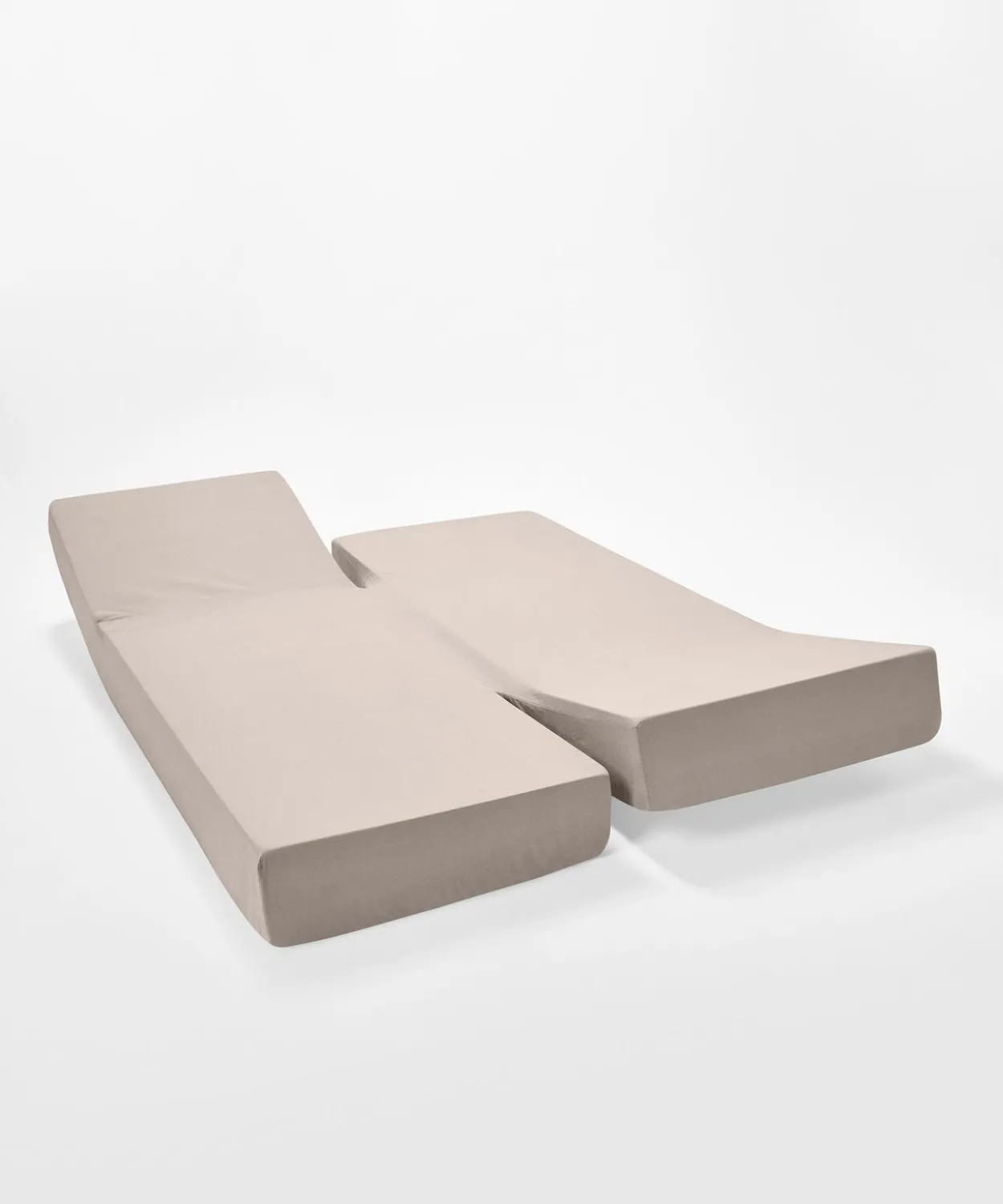 Drap-housse polyester coton spécial sommier articulé