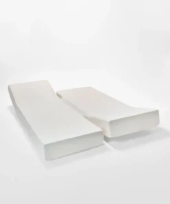 Drap-housse polyester coton spécial sommier articulé