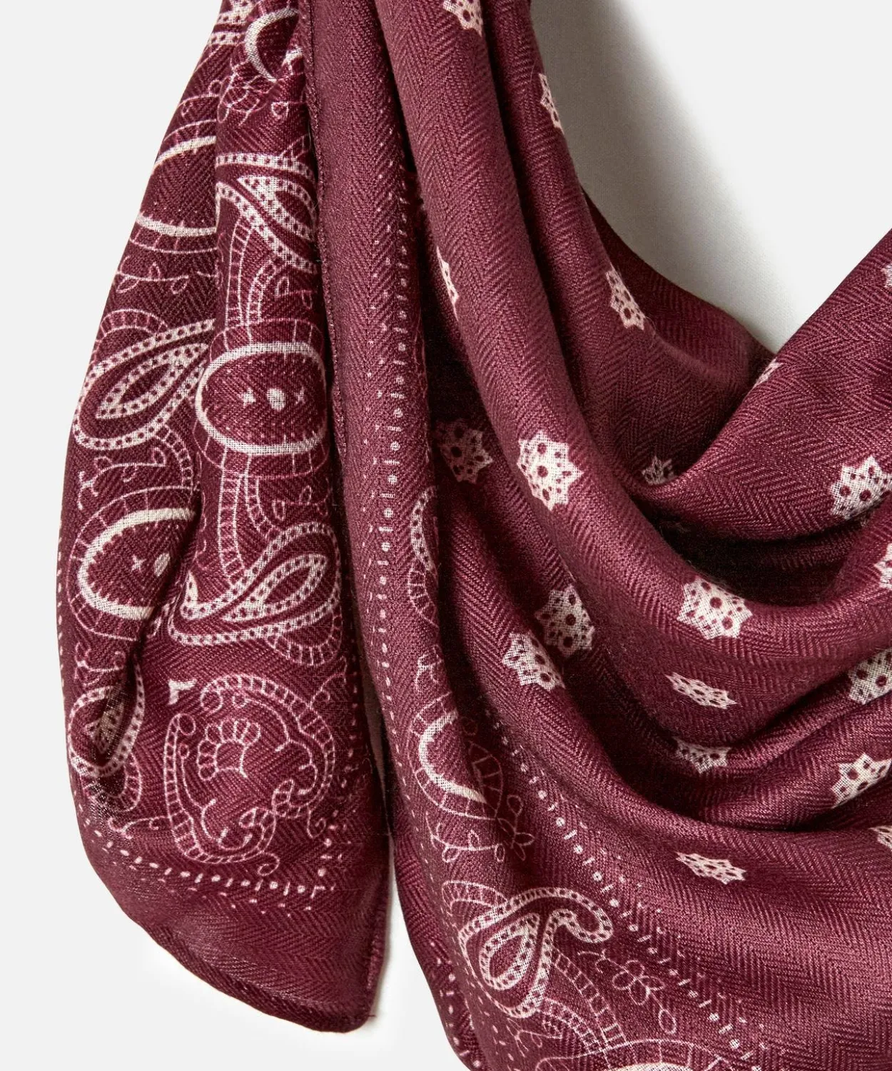 Foulard imprimé graphique