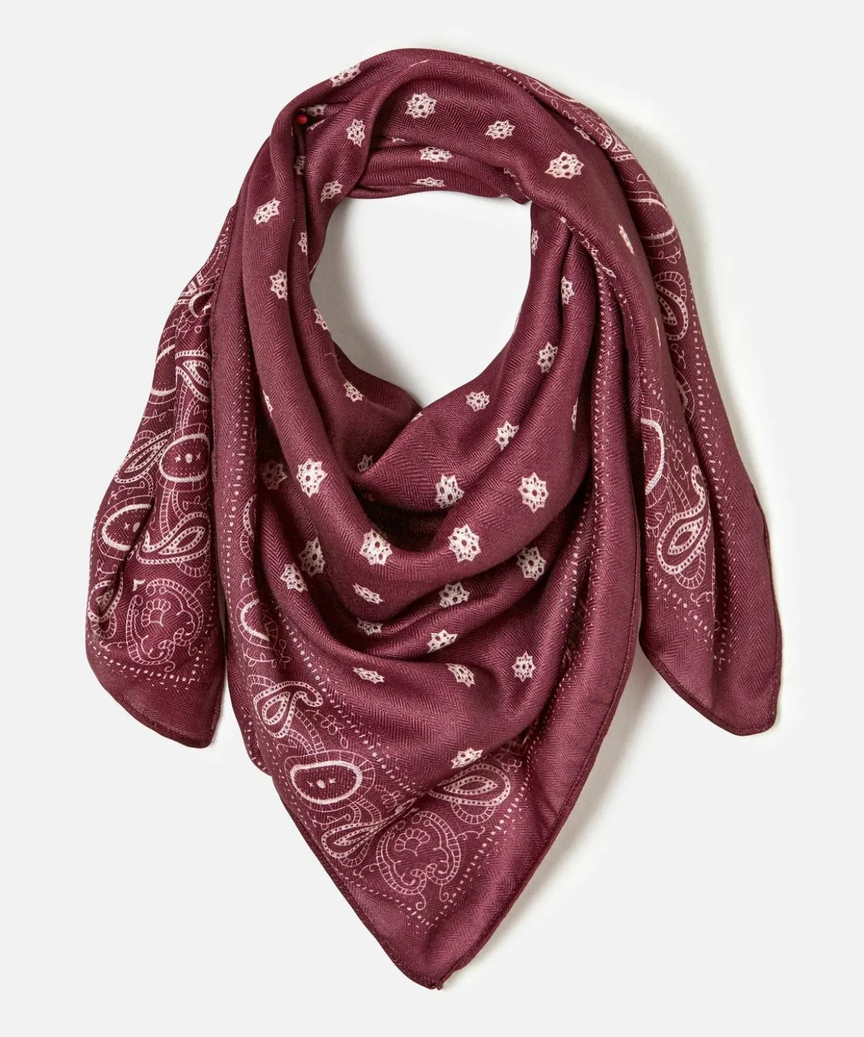 Foulard imprimé graphique