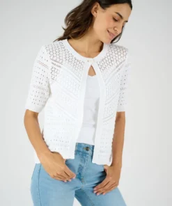 Gilet-boléro jeu de maille