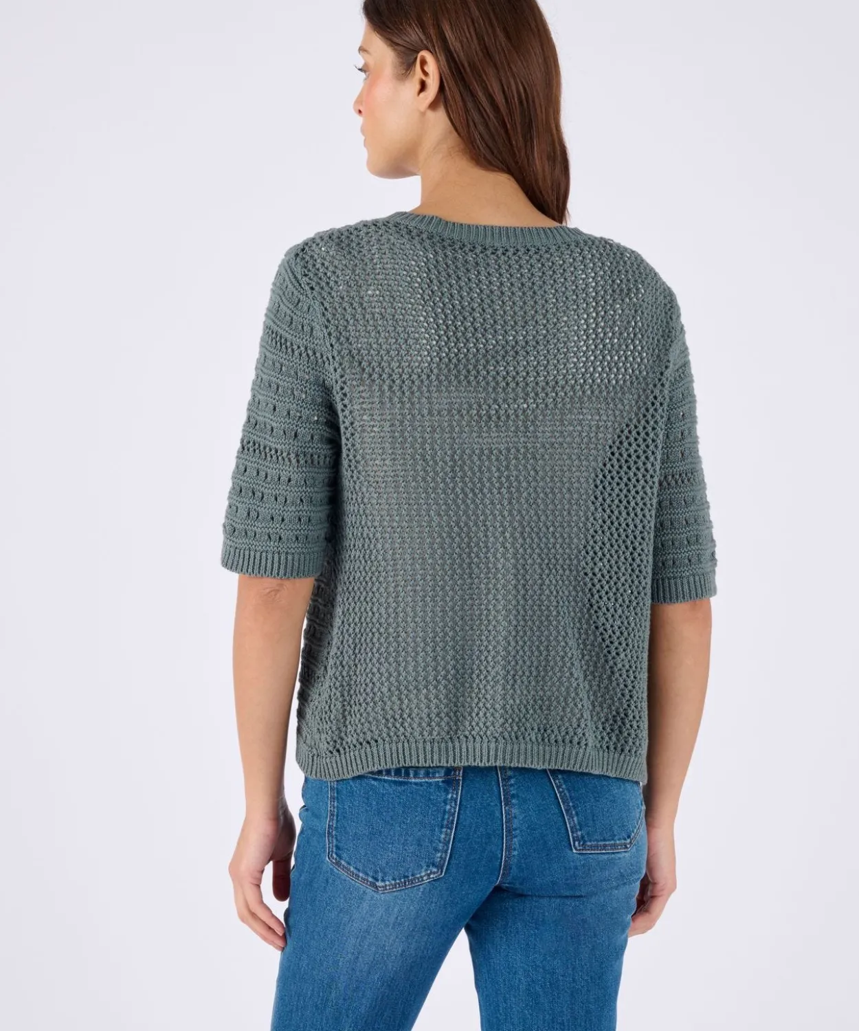 Gilet-boléro jeu de maille