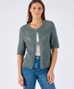 Gilet-boléro jeu de maille