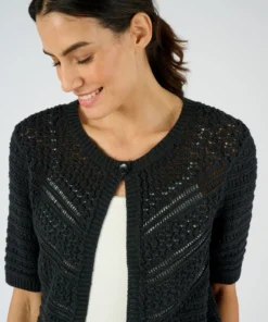 Gilet-boléro jeu de maille