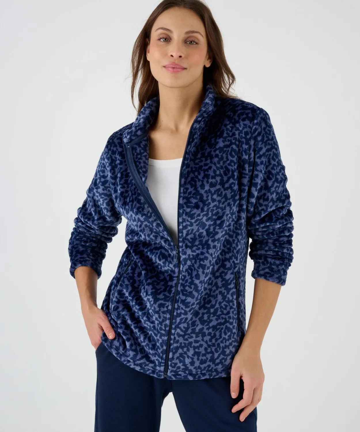 Gilet zippé Thermolactyl en maille polaire