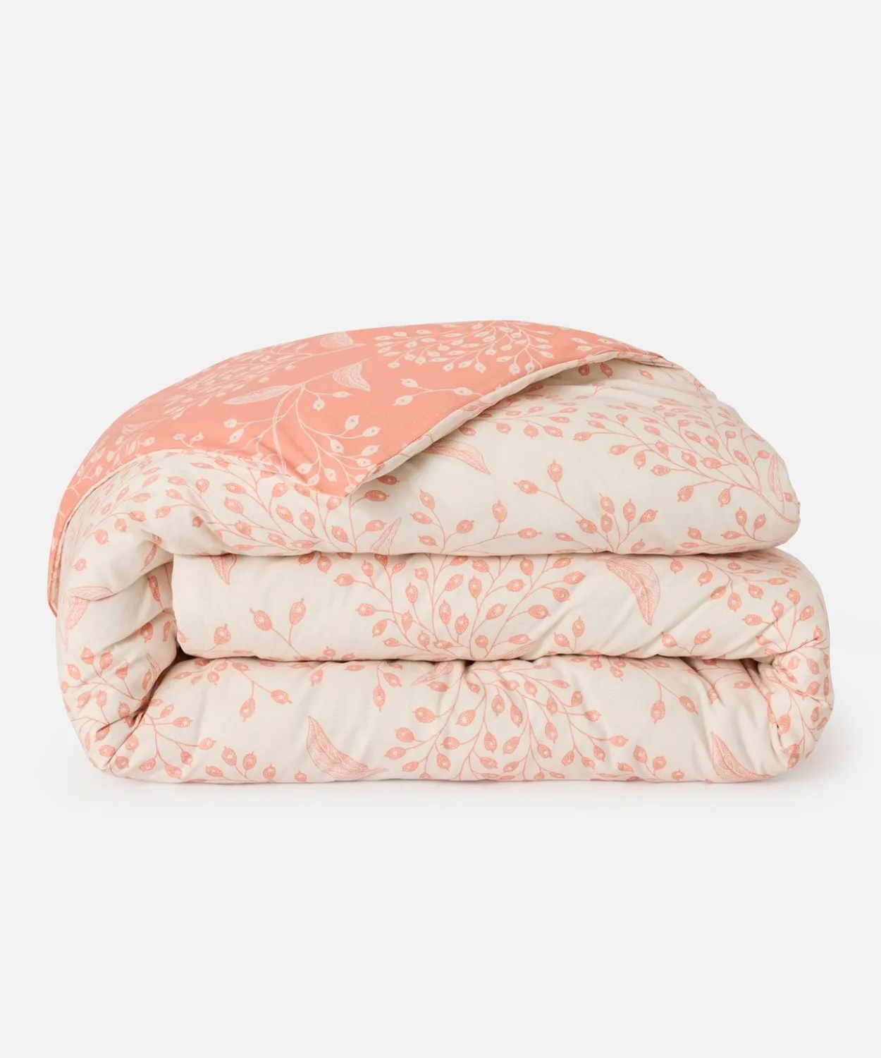 Housse de couette réversible Lucie pur coton