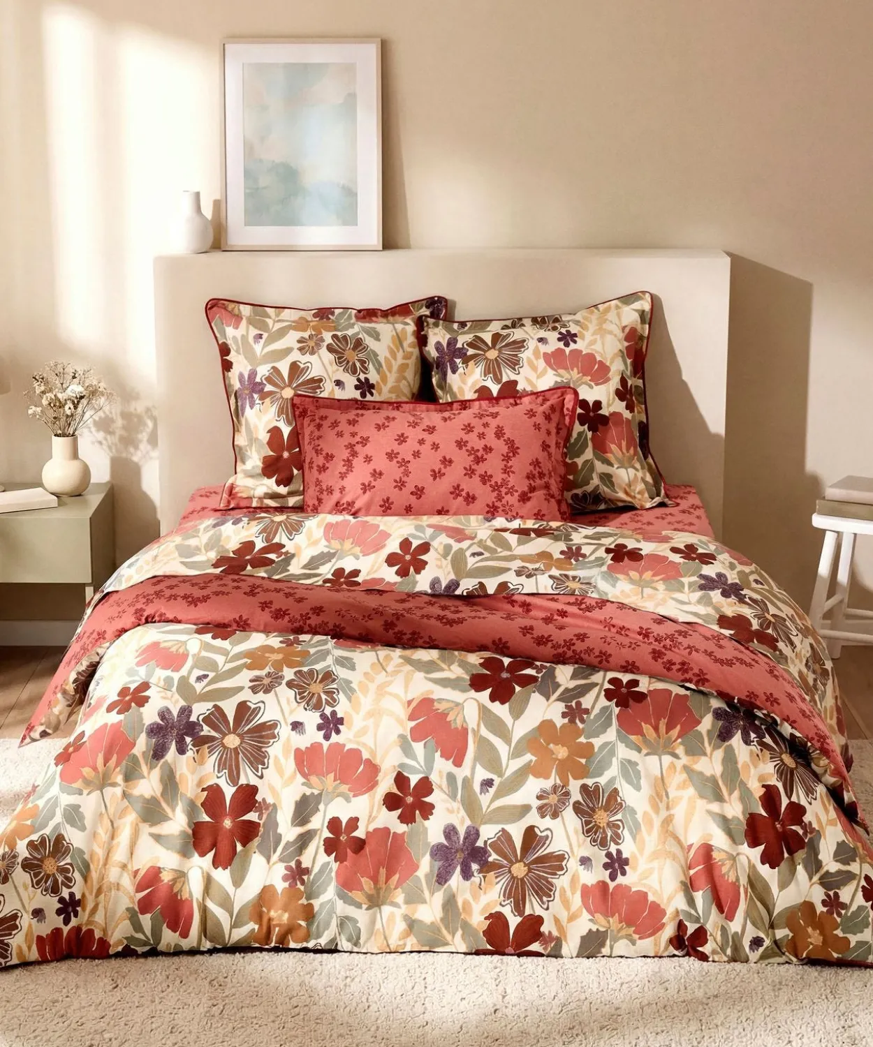 Housse de couette Vezia pur coton