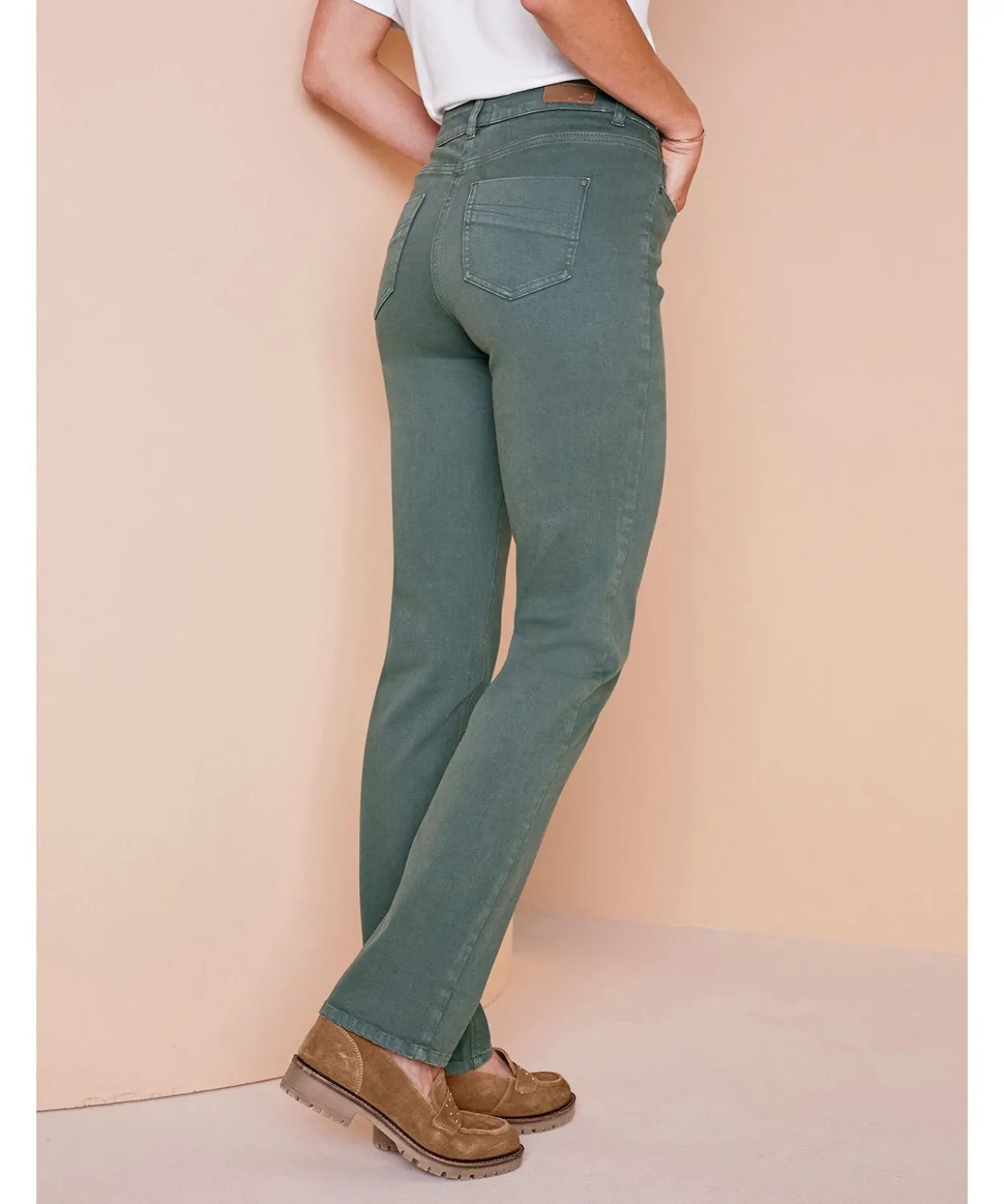 Jean coupe droite, 2 statures Perfect Fit by Damart