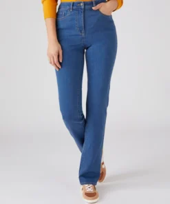 Jean coupe droite, 2 statures Perfect Fit by Damart