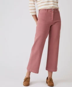 Jean large 7/8ème coloré
