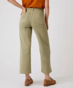 Jean large 7/8ème coloré