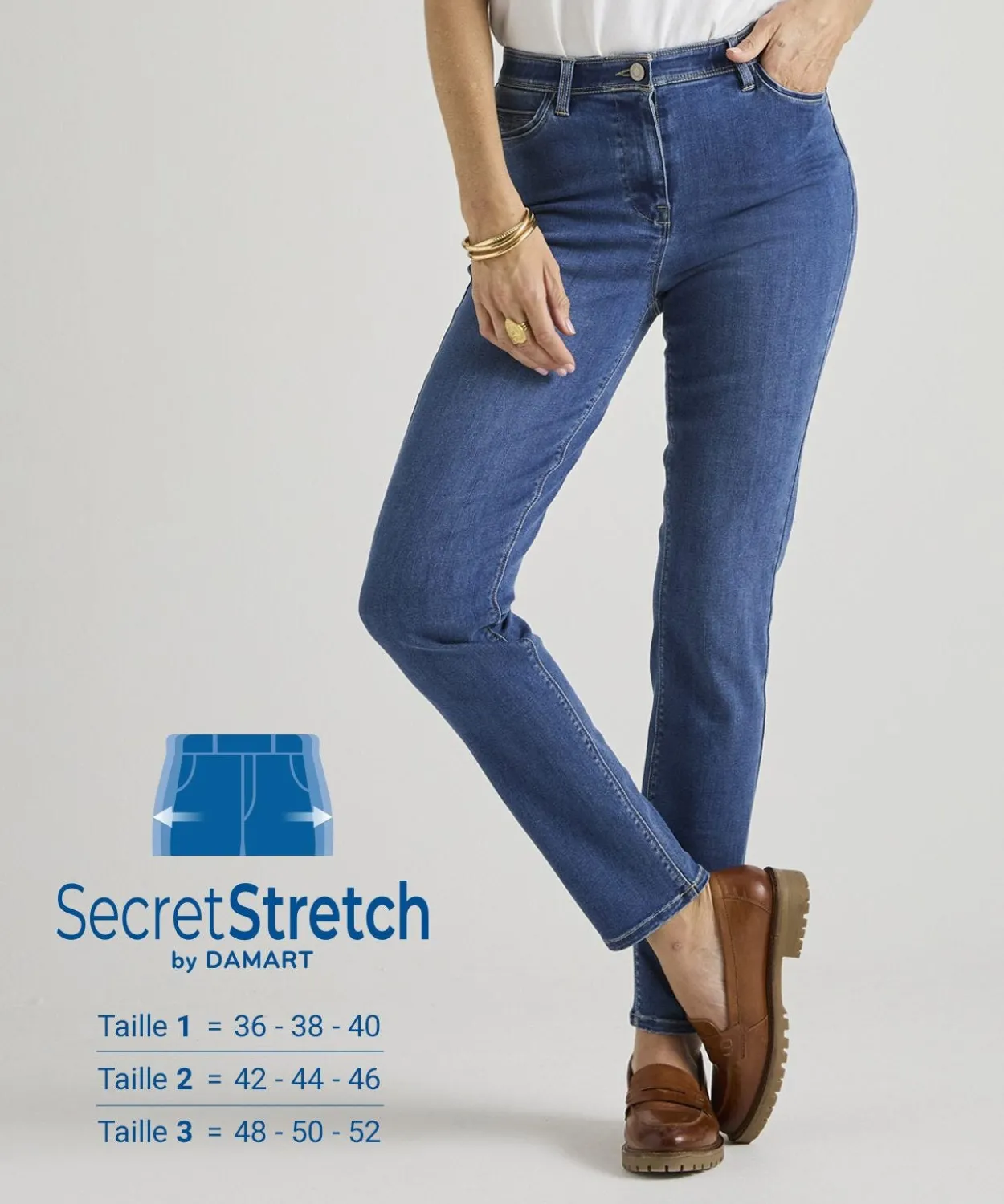 Jean Secret Stretch by Damart.