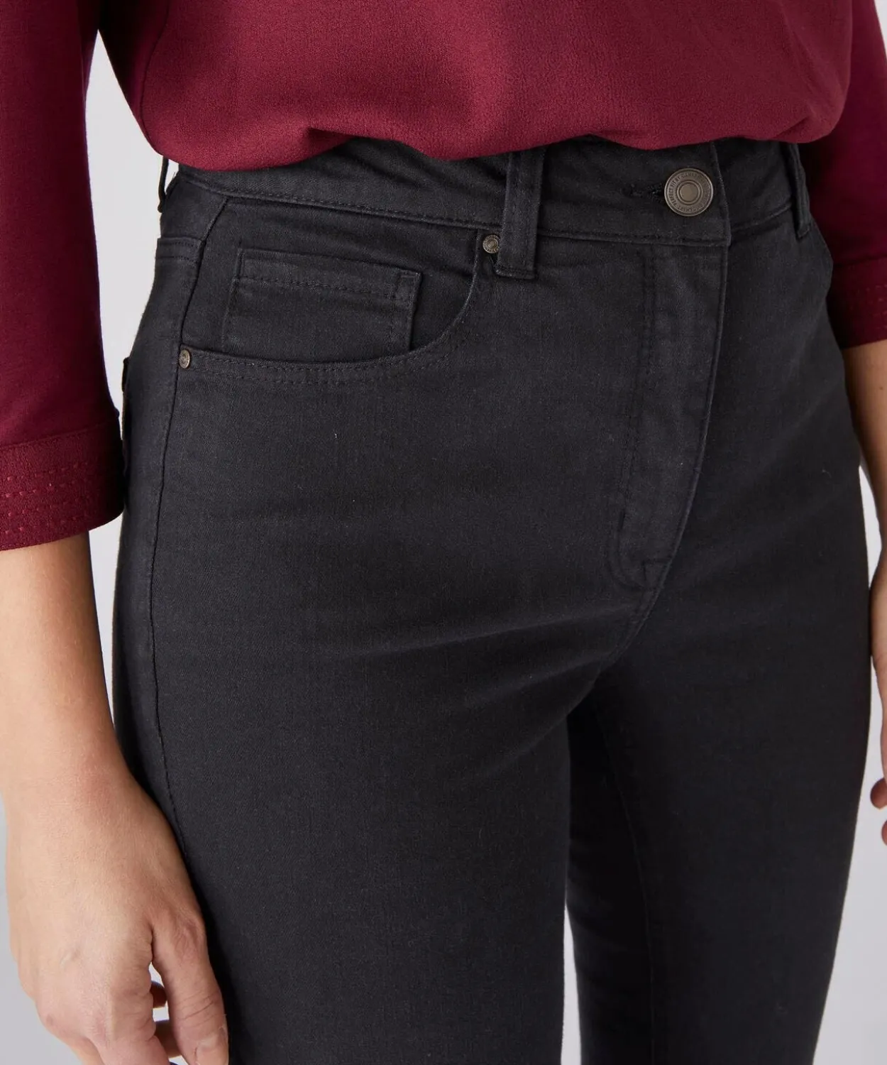 Jean slim taille haute Perfect Fit by Damart