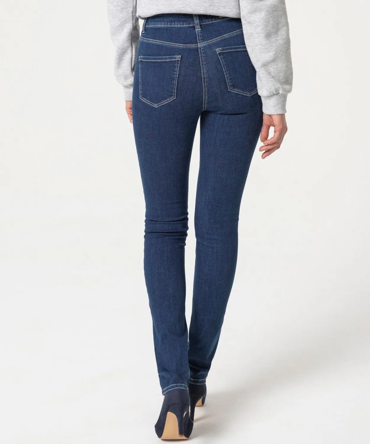 Jean slim taille haute Perfect Fit by Damart
