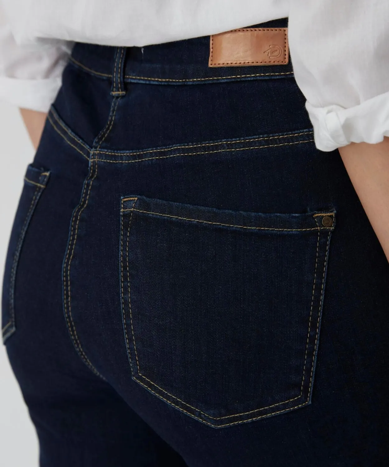 Jean slim taille haute Perfect Fit by Damart