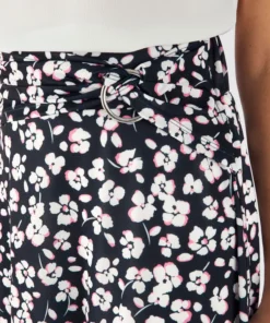 Jupe ceinture à boucle