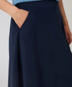 Jupe en flanelle forme évasée