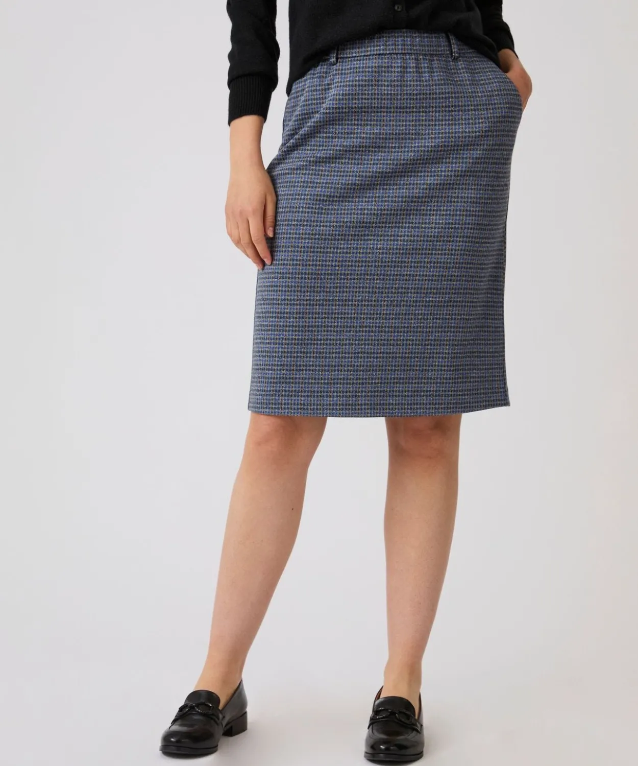 Jupe maille milano jacquard