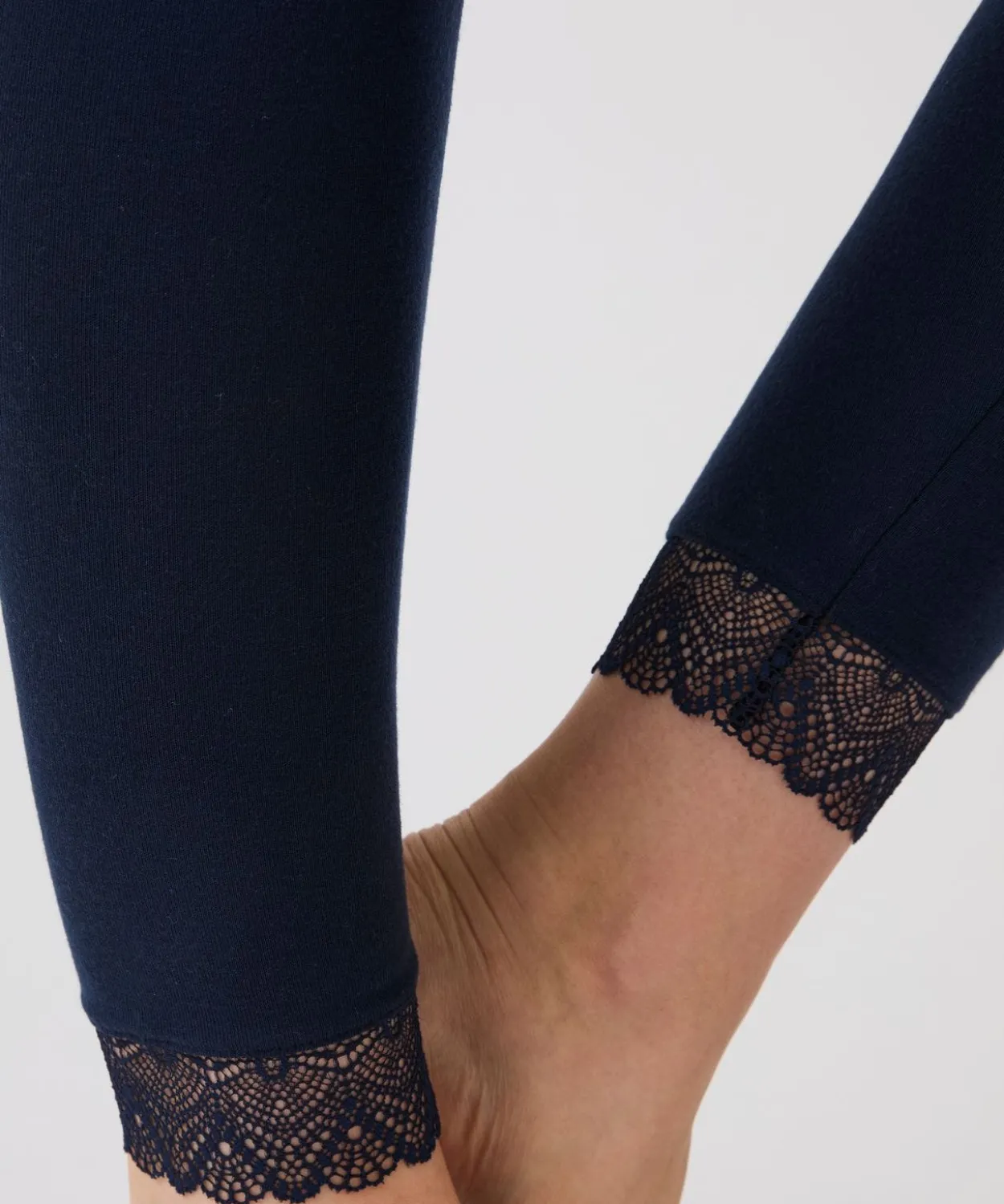 Legging long dentelle Thermolactyl Sensitive