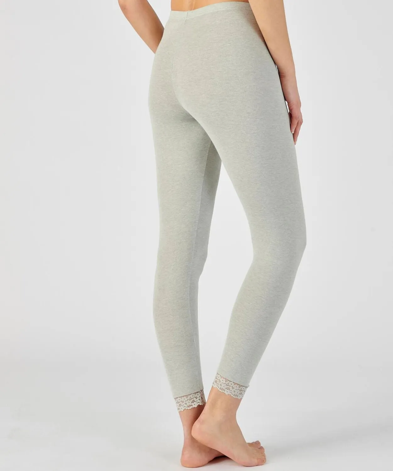 Legging long dentelle Thermolactyl Sensitive
