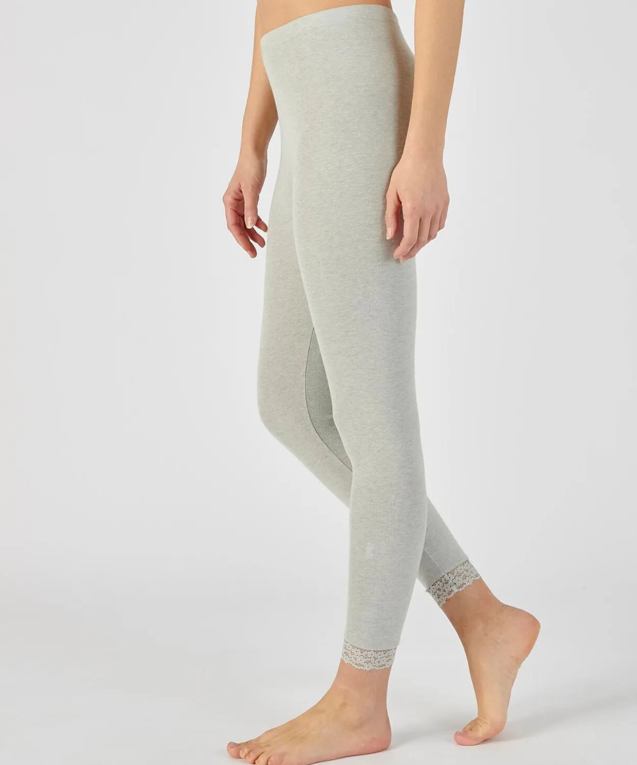 Legging long dentelle Thermolactyl Sensitive