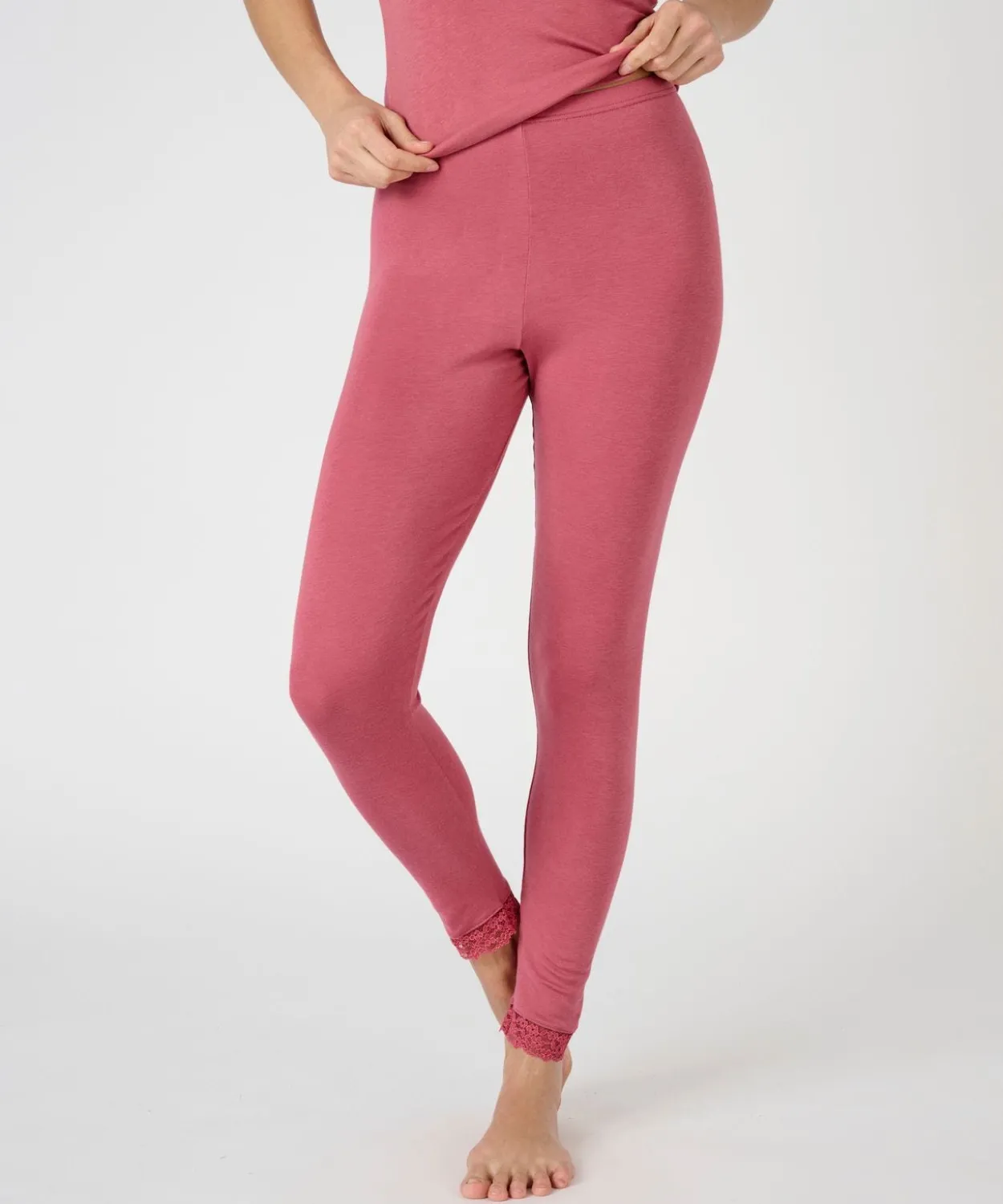 Legging long dentelle Thermolactyl Sensitive