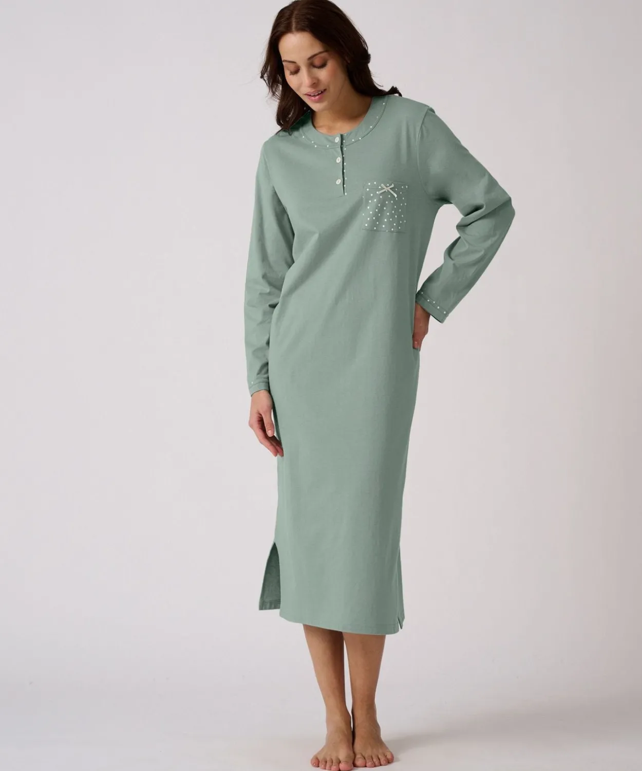 Liquette maille jersey, long. 120 cm