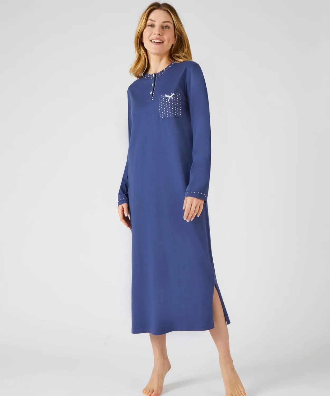 Liquette maille jersey, long. 120 cm