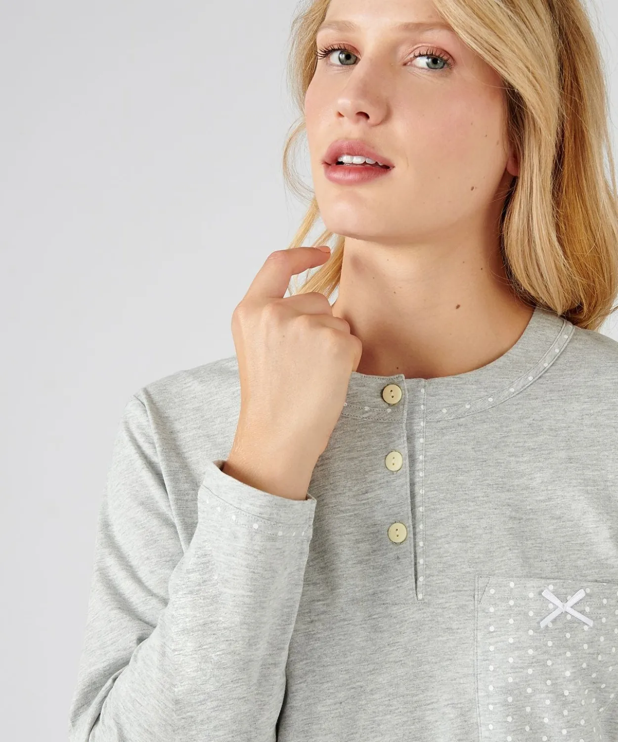Liquette maille jersey, long. 120 cm