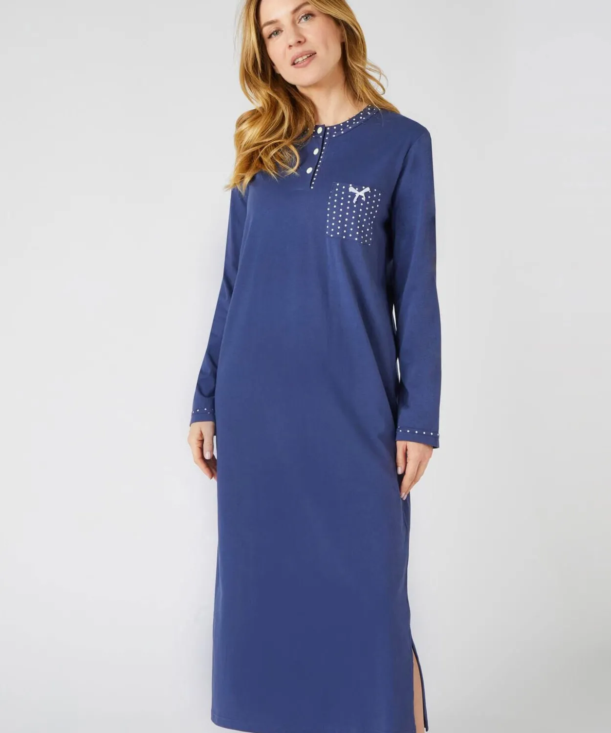 Liquette maille jersey, long. 120 cm