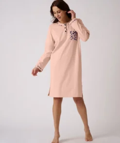 Liquette maille jersey, long. 95 cm