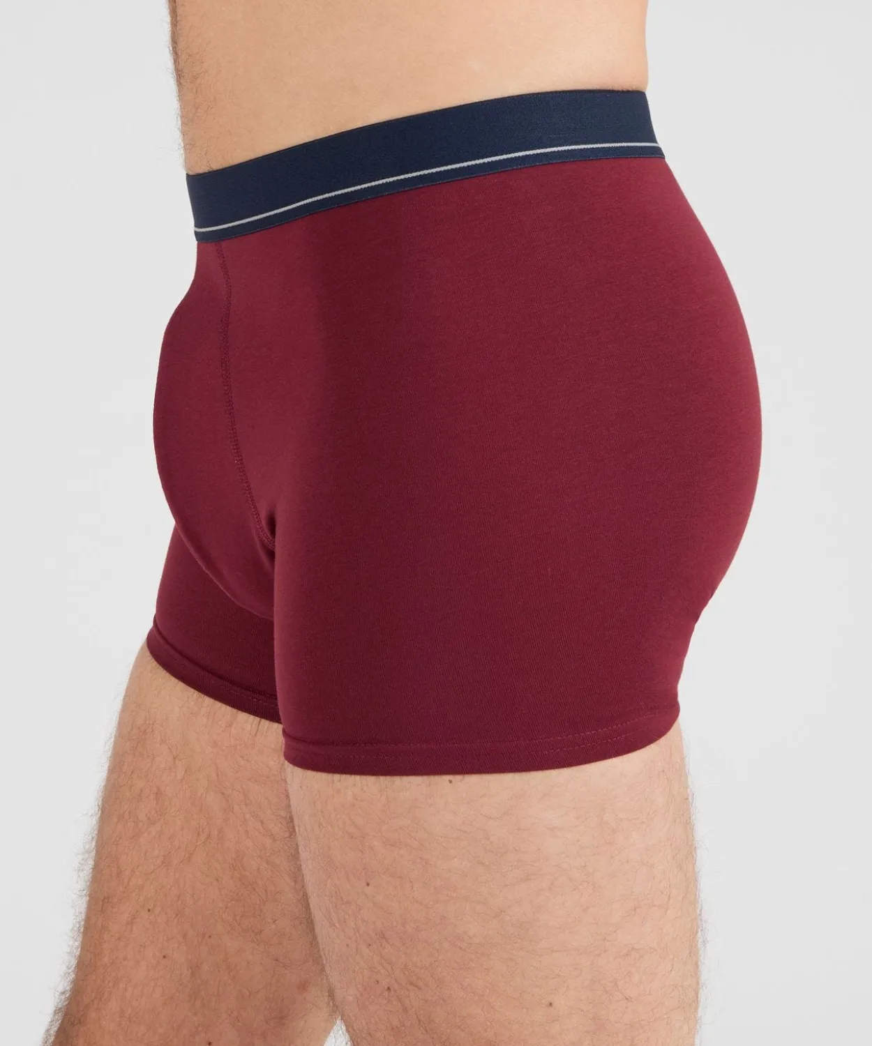Lot de 3 boxers fermés coton biologique majoritaire