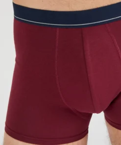 Lot de 3 boxers fermés coton biologique majoritaire