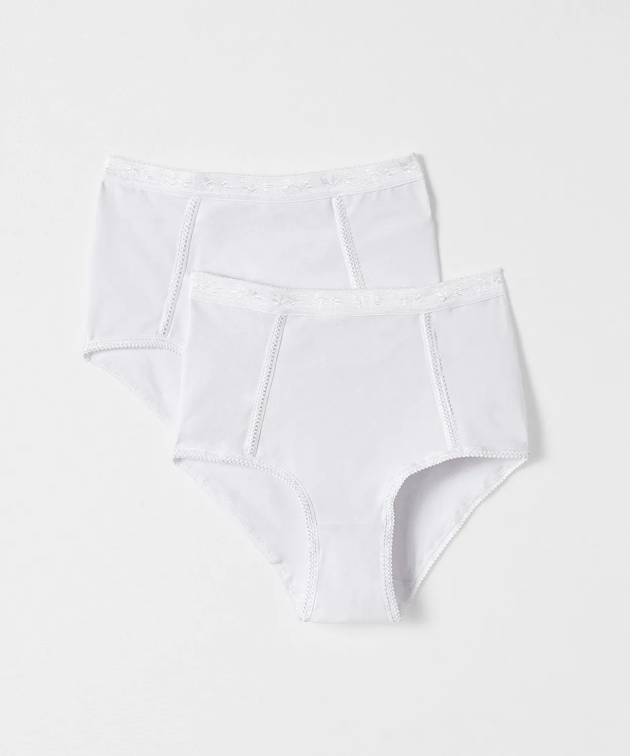 Lot de 2 culottes effet ventre plat Perfect Fit by Damart
