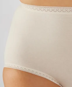Lot de 3 culottes maxi coton stretch + 1 GRATUITE.