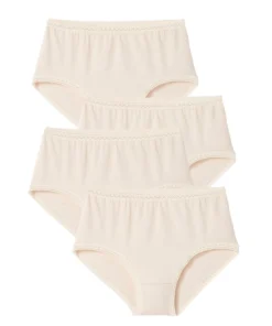 Lot de 3 culottes midi coton stretch + 1 GRATUITE