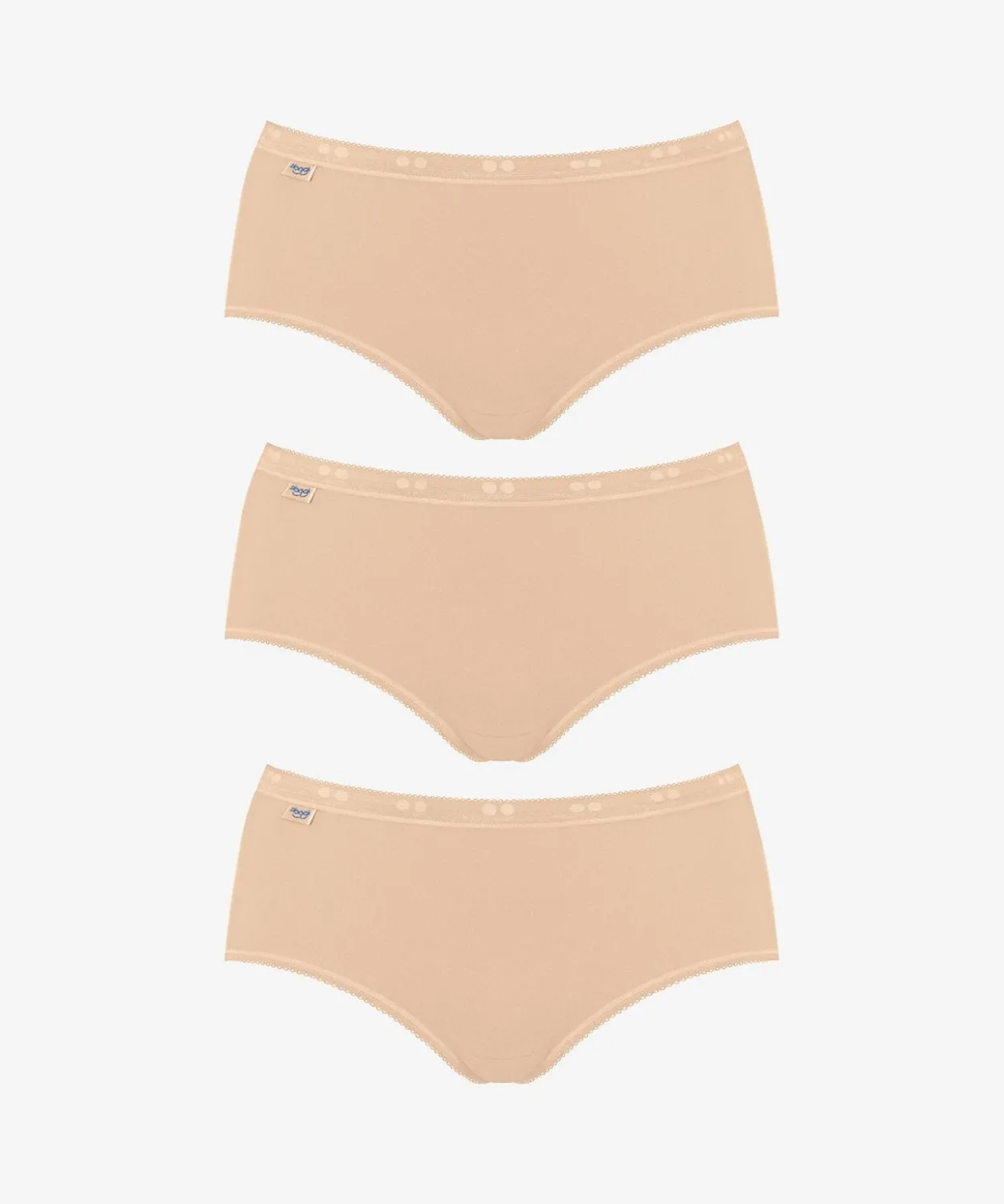 Lot de 3 culottes midi Sloggi BASIC +