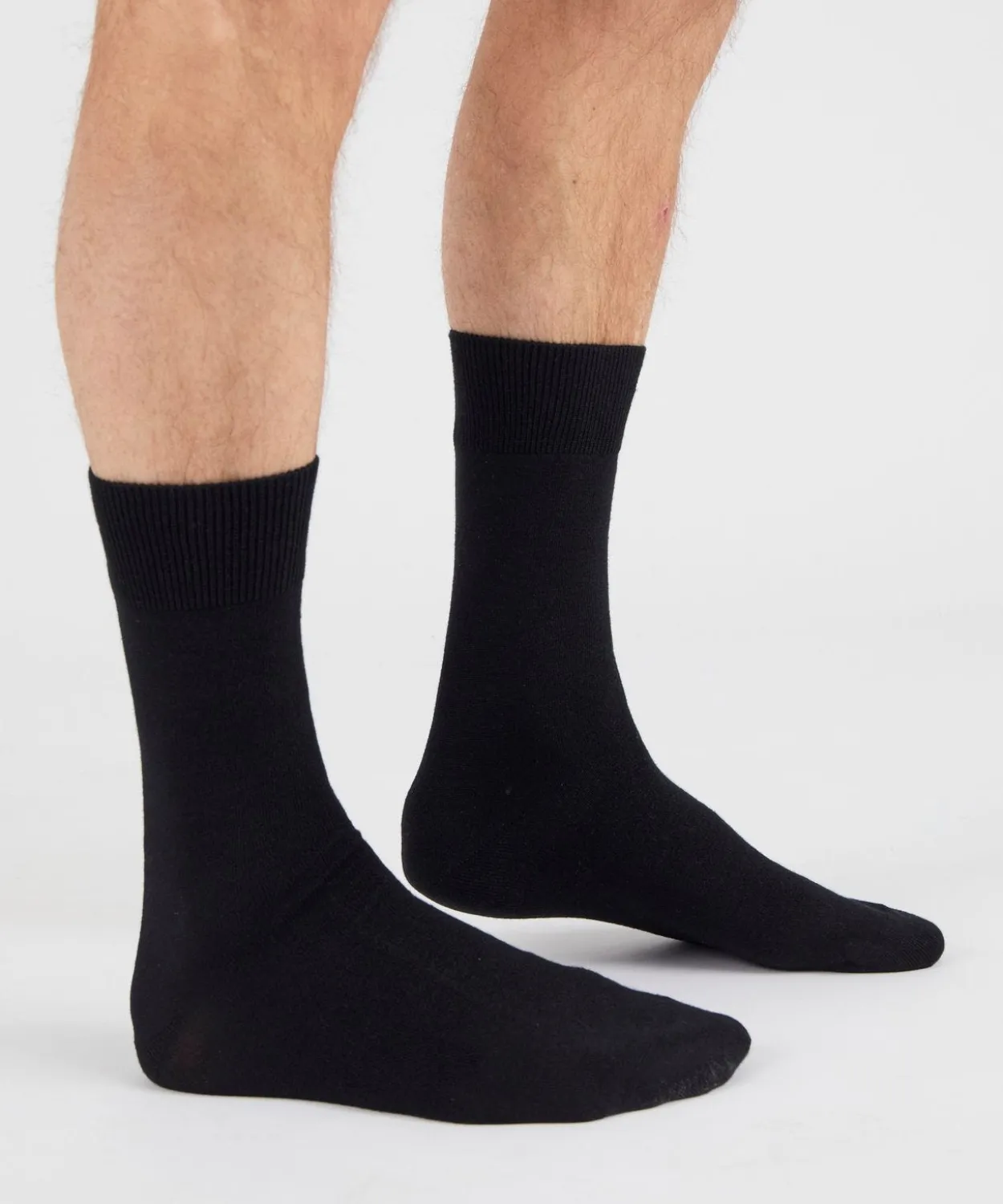 Lot de 2 paires de chaussettes mélange Thermolactyl et soie