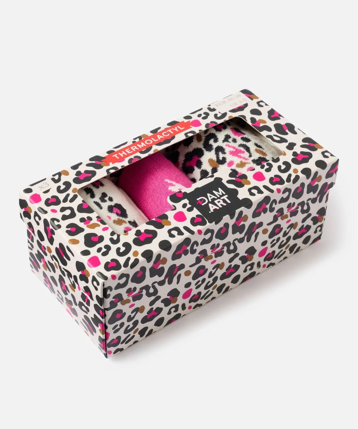 Lot de 3 paires de chaussettes Thermolactyl Dam.art