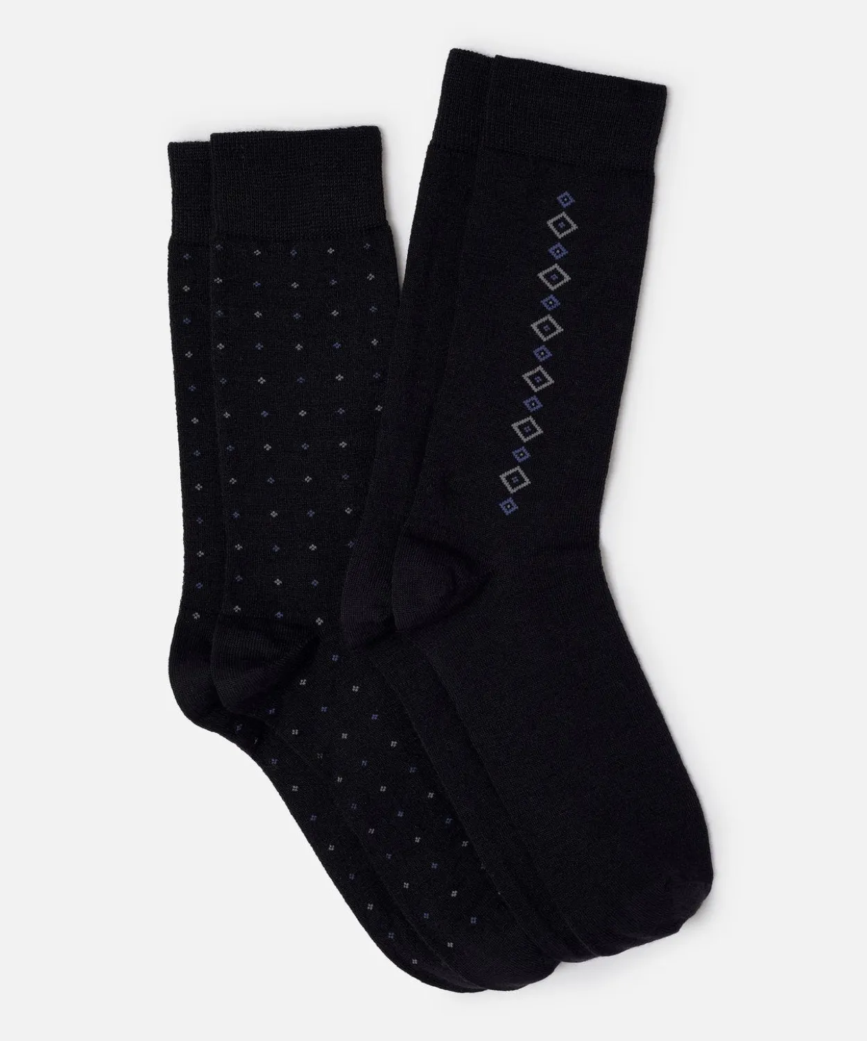 Lot de 2 paires de chaussettes Thermolactyl en maille laineuse